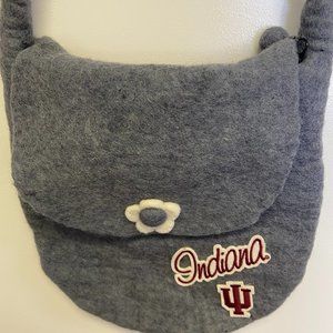 Indiana University Purse/Bag..Gray..New